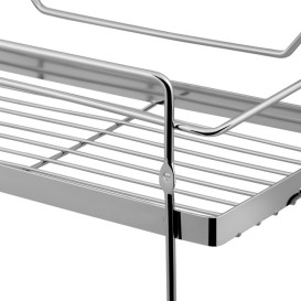 Полочка для ванной Kroner KRM Rizze-ACC330-2 металл хром CV022915