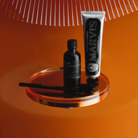 Полочка для ванной Laufen Kartell пластик хромированный H3853330040001