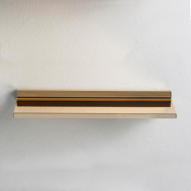 Полиця для ванної Laufen Kartell Shellfish 45 см пластик золото H3853300870001