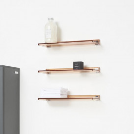 Полиця для ванної Laufen Kartell Shellfish 45 см пластик рожевий H3853300930001