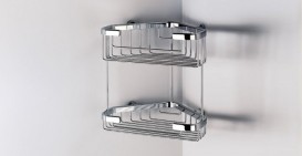 Полочка для ванной Sonia Contract-Hospitality угловая хром 060795