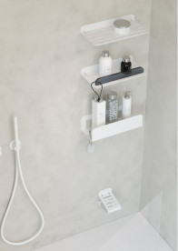 Полиця для ванної Sonia Quick алюміній білий 185092