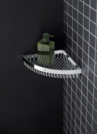 Полочка-решетка угловая Grohe Selection Cube хром 40809000