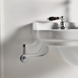 Полотенцедержатель боковой для раковины Kerasan Waldorf 40см хром 740890