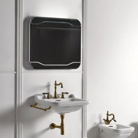 Полотенцедержатель бічній для раковини Kerasan Waldorf 40см бронза 740893