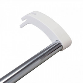 Полотенцедержатель для радиатора NAVIN 420 мм нержавеющая сталь/пластик 20-036001-0420