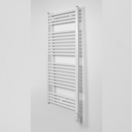 Полотенцесушитель электрический Zehnder Virando с тэном HOTS с проводом белый AB-120-050-9016-HOTS-SC