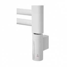 Полотенцесушитель электрический Zehnder Virando с тэном HOTS с проводом белый AB-120-060-9016-HOTS-SC