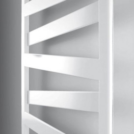 Рушникосушарка комбінована Zehnder Kazeane 1266х550 мм з теном  RB-130-050-9016-NEX-MB