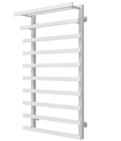 Полотенцесушитель водяной Deffi Agata П10 400x1000 боковое правое подключение белый A.AG.100.40.10.W.C