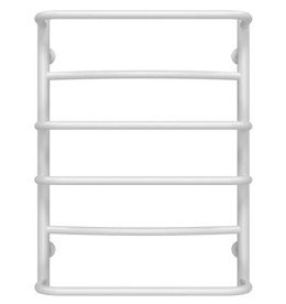 Полотенцесушитель водяной Deffi Аквамикс П6 400х700 нижнее подключение белый C.AM.70.40.6.W.A