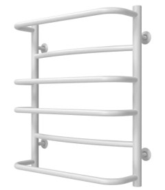 Полотенцесушитель водяной Deffi Аквамикс П6 500х600 нижнее подключение белый C.AM.60.50.6.W.A