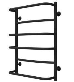 Сушка для рушників водяна Deffi Аквамікс П6 500х700 нижнє підключення чорний C.AM.70.50.6.B.A