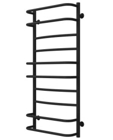 Полотенцесушитель водяной Deffi Аквамикс П10 500х1100 боковое правое подключение черный C.AM.110.50.10.B.C