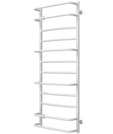 Полотенцесушитель водяной Deffi Аквамикс П12 500х1300 боковое левое подключение белый C.AM.130.50.12.W.B