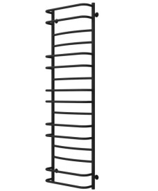 Полотенцесушитель водяной Deffi Аквамикс П16 500х1700 боковое правое подключение черный C.AM.170.50.16.B.C