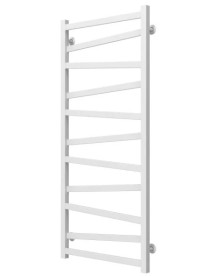 Полотенцесушитель водяной Deffi Alpha П11 500х1200 боковое левое подключение белый A.AL.120.50.11.W.B