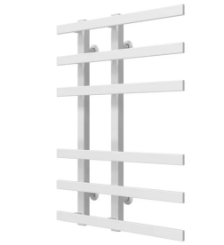 Сушка для рушників водяна Deffi Atena П6 150х700 нижнє підключення білий A.AT.70.15.6.W.A