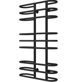 Полотенцесушитель водяной Deffi Британика П9 600х1000 нижнее подключение черный C.BR.100.60.9.B.A