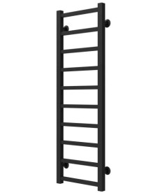 Полотенцесушитель водяной Deffi Forest П10 300х1000 боковое правое подключение черный A.FR.100.30.10.B.C