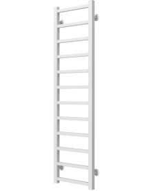 Полотенцесушитель водяной Deffi Forest П12 400х1200 нижнее подключение белый A.FR.120.40.12.W.A