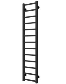 Сушка для рушників водяна Deffi Forest П13 400х1400 нижнє підключення чорний A.FR.140.40.13.B.A