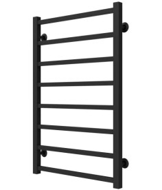 Сушка для рушників водяна Deffi Forest П8 500х800 нижнє підключення чорний A.FR.80.50.8.B.A