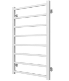 Полотенцесушитель водяной Deffi Forest П8 500х800 боковое правое подключение белый A.FR.80.50.8.W.C