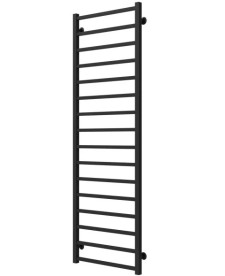Сушка для рушників водяна Deffi Forest П16 600х1600 нижнє підключення чорний A.FR.160.60.16.B.A