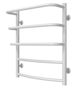 Сушка для рушників водяна Deffi Каскад Дуга П5 400х600 нижнє підключення білий C.KD.60.40.5.W.A