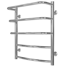 Полотенцесушитель водяной Deffi Каскад Дуга П5 500х600 боковое левое подключение хром C.KD.60.50.5.C.B