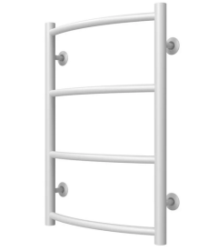 Полотенцесушитель водяной Deffi Классик П4 400х600 нижнее подключение белый C.DK.60.40.4.W.A