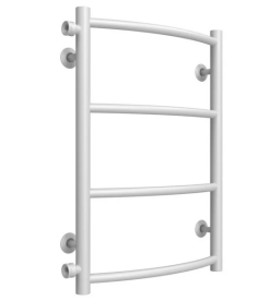 Полотенцесушитель водяной Deffi Классик П4 400х600 боковое левое подключение белый C.DK.60.40.4.W.B