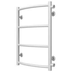 Полотенцесушитель водяной Deffi Классик П4 400х600 боковое правое подключение белый C.DK.60.40.4.W.C