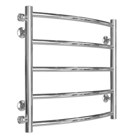 Полотенцесушитель водяной Deffi Классик П5 500х500 боковое левое подключение хром C.DK.50.50.5.C.B