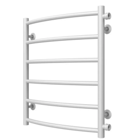 Полотенцесушитель водяной Deffi Классик П6 500х600 боковое правое подключение белый C.DK.60.50.6.W.C