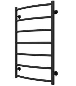 Сушка для рушників водяна Deffi Класик П7 500х800 нижнє підключення чорний C.DK.80.50.7.B.A