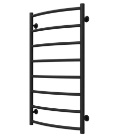 Полотенцесушитель водяной Deffi Классик П8 500х900 нижнее подключение черный C.DK.90.50.8.B.A