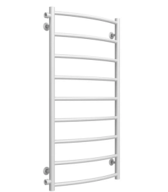 Полотенцесушитель водяной Deffi Классик П9 500х1000 боковое левое подключение белый C.DK.100.50.9.W.B