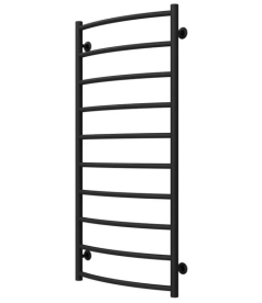 Сушка для рушників водяна Deffi Класик П10 500х1100 нижнє підключення чорний C.DK.110.50.10.B.A