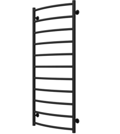 Полотенцесушитель водяной Deffi Классик П11 500х1200 нижнее подключение черный C.DK.120.50.11.B.A