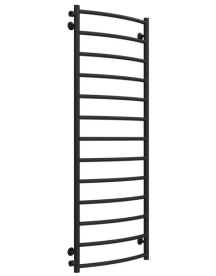 Сушка для рушників водяна Deffi Класик П13 500х1400 бічне ліве підключення чорний C.DK.140.50.13.B.B