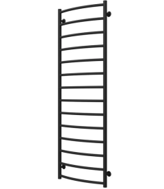 Полотенцесушитель водяной Deffi Классик П14 500х1500 нижнее подключение черный C.DK.150.50.14.B.A