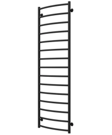 Сушка для рушників водяна Deffi Класик П15 500х1600 нижнє підключення чорний C.DK.160.50.15.B.A