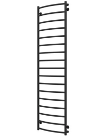 Полотенцесушитель водяной Deffi Классик П17 500х1800 боковое правое подключение черный C.DK.180.50.17.B.C