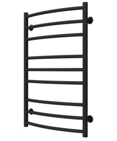 Полотенцесушитель водяной Deffi Классик Элит П9 400х800 нижнее подключение черный C.KE.80.40.9.B.A