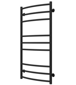 Сушка для рушників водяна Deffi Класик Еліт П9 400х1000 бічне праве підключення чорний C.KE.100.40.9.B.C