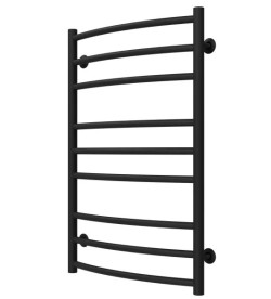 Полотенцесушитель водяной Deffi Классик Элит П9 600х800 нижнее подключение черный C.KE.80.60.9.B.A