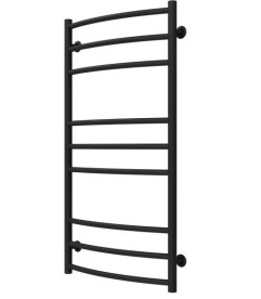 Полотенцесушитель водяной Deffi Классик Элит П9 600х1000 нижнее подключение черный C.KE.100.60.9.B.A