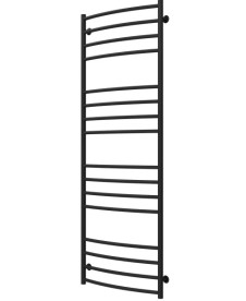 Полотенцесушитель водяной Deffi Классик Элит П16 600х1700 боковое правое подключение черный C.KE.170.60.16.B.C